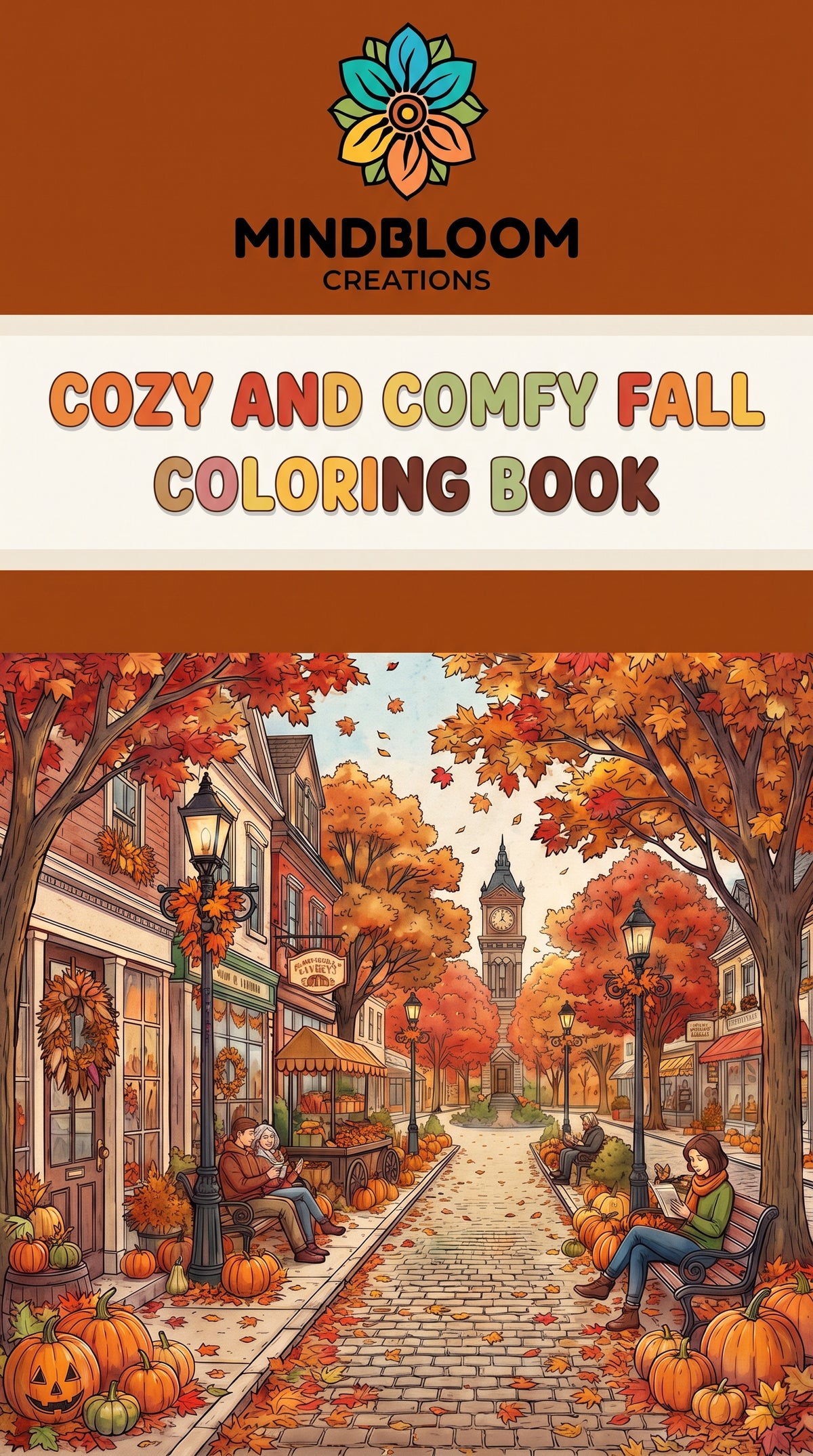 The Cozy and Comfy Fall Coloring book  (DIGITAL DOWNLOAD)